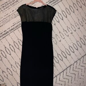 RACHEL Rachel Roy Black Midi Dress